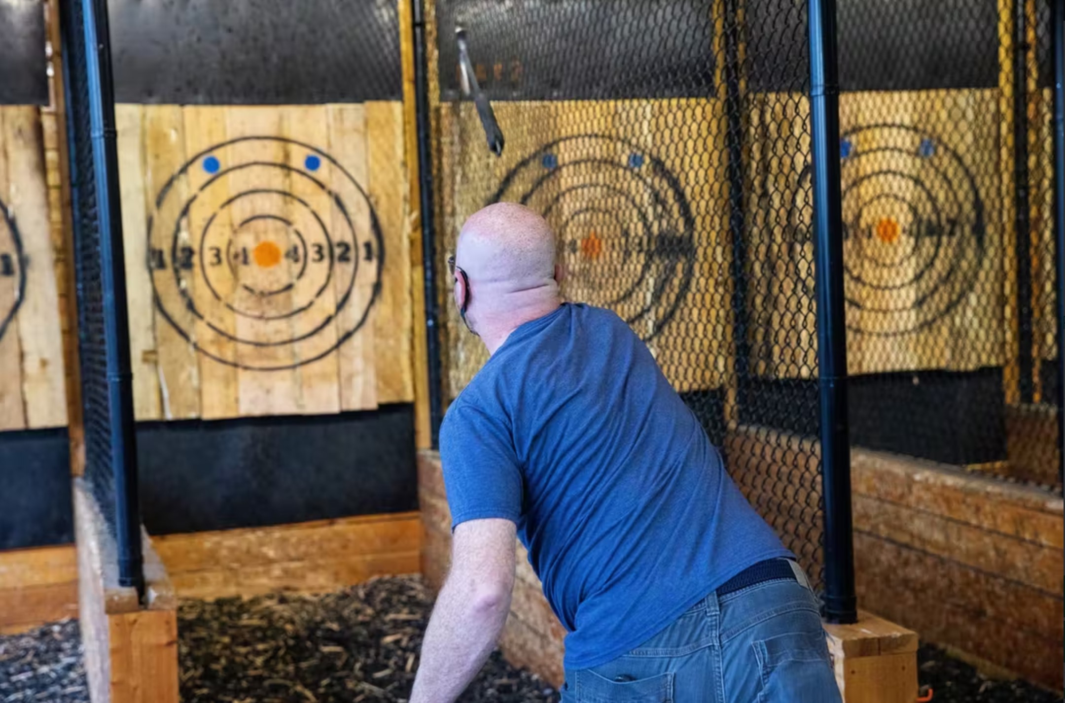 Sun Peaks Axe Throwing - fun for everyone!