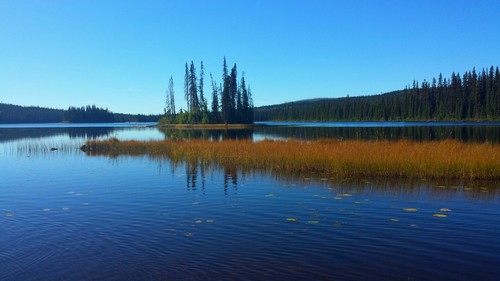 McGillivray Lake near Sun Peaks