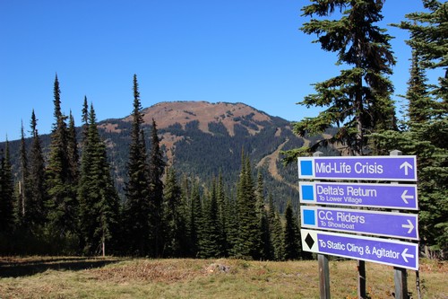 Mt. Morrissey hike with view to Tod Mtn.