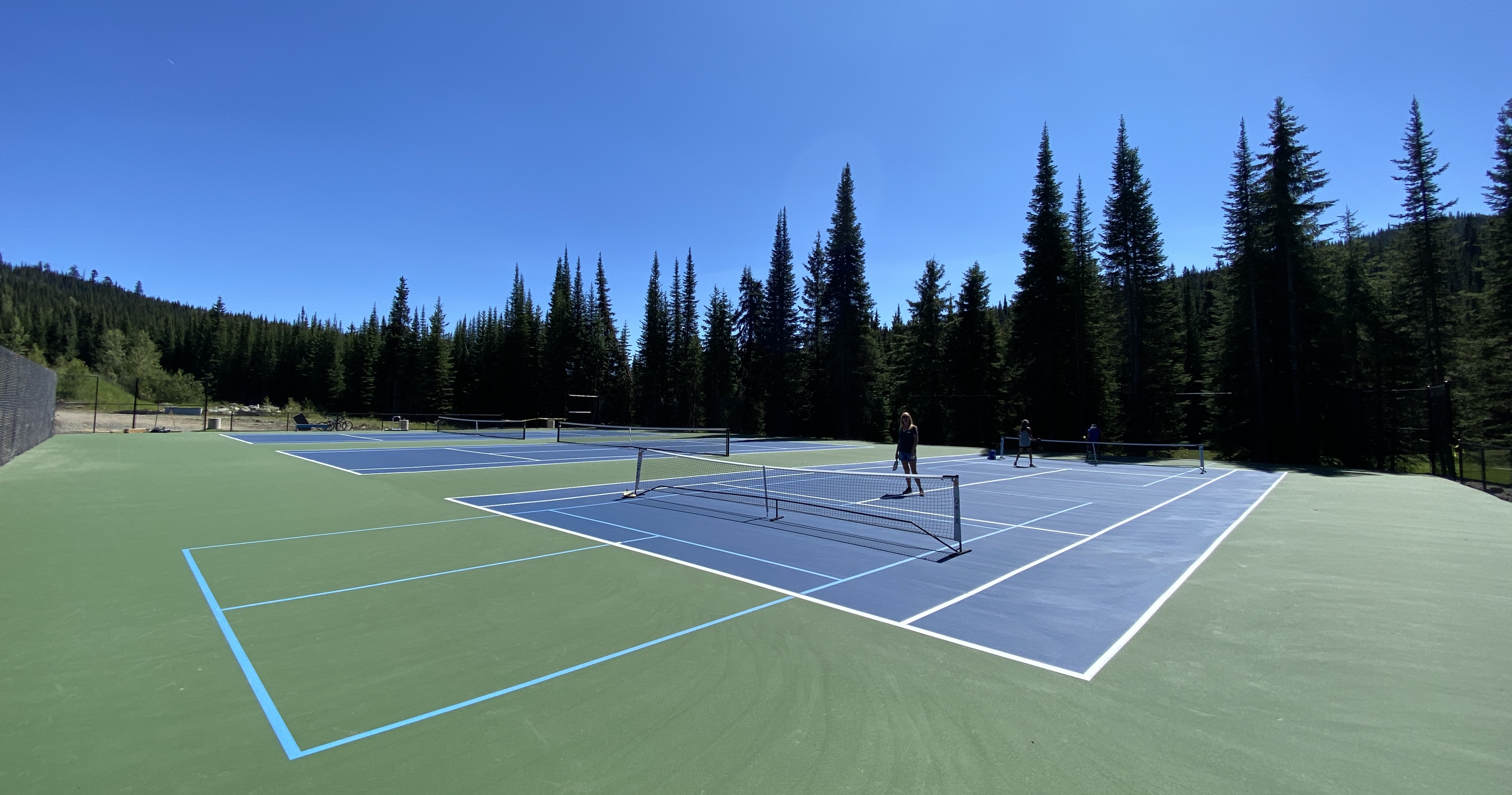 New Sun Peaks pickleball courts