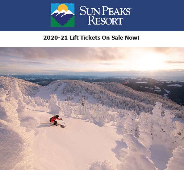 Best Sun Peaks News and Special Offers
