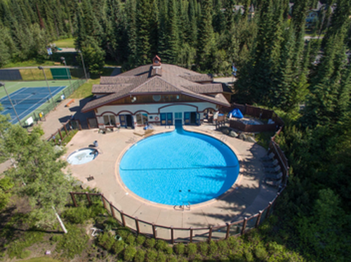 Enjoy the Sun Peaks Pool in the summer