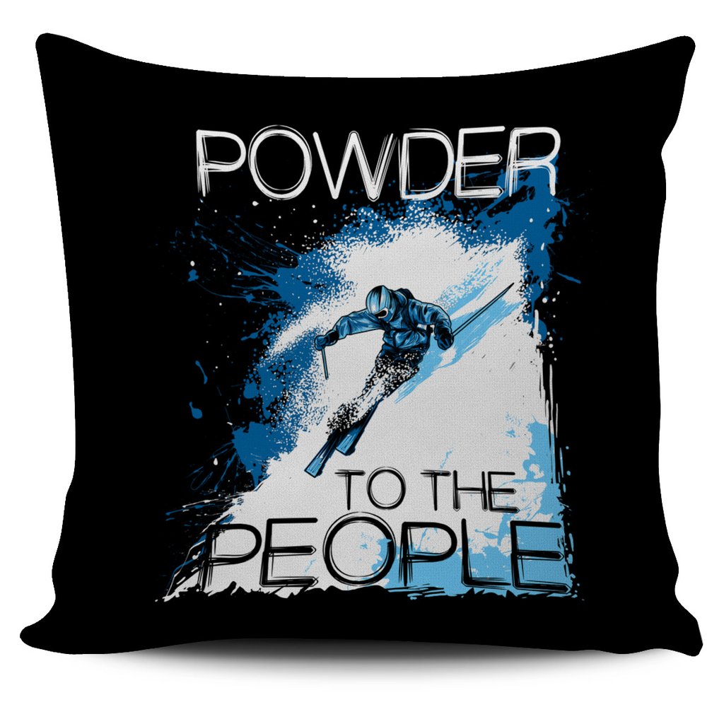 Powder to the People Cushion Cover