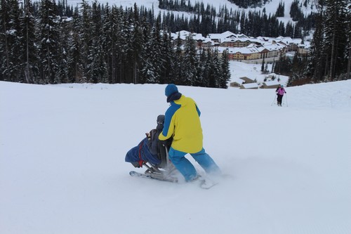 Snow Limo to Sun Peaks Resort