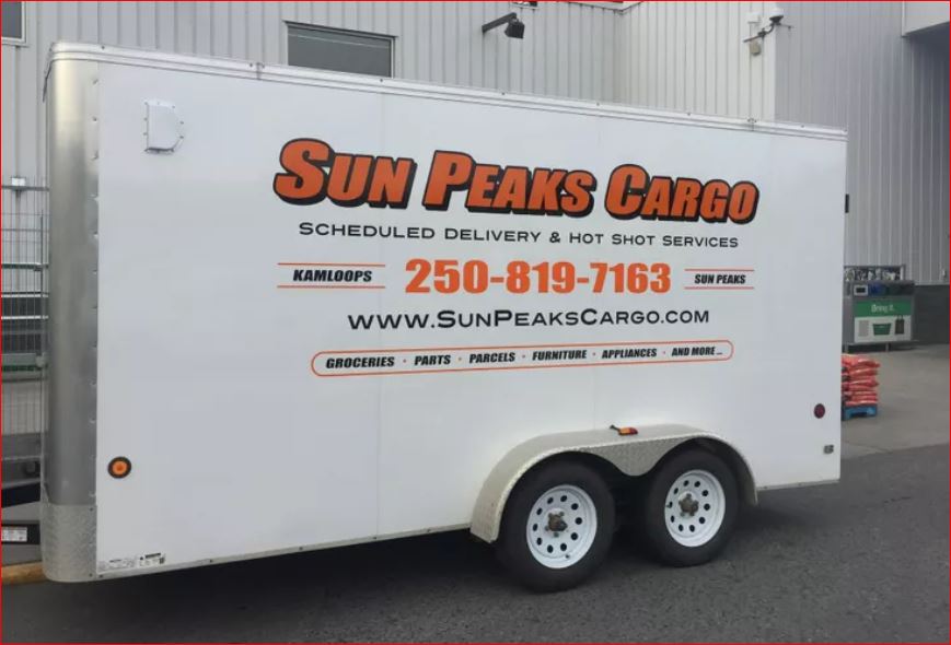 Sun Peaks Cargo delivery service