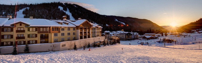 View of Best Sun Peaks Hotel - courtesy Sun Peaks Grand Hotel and Conference Centre