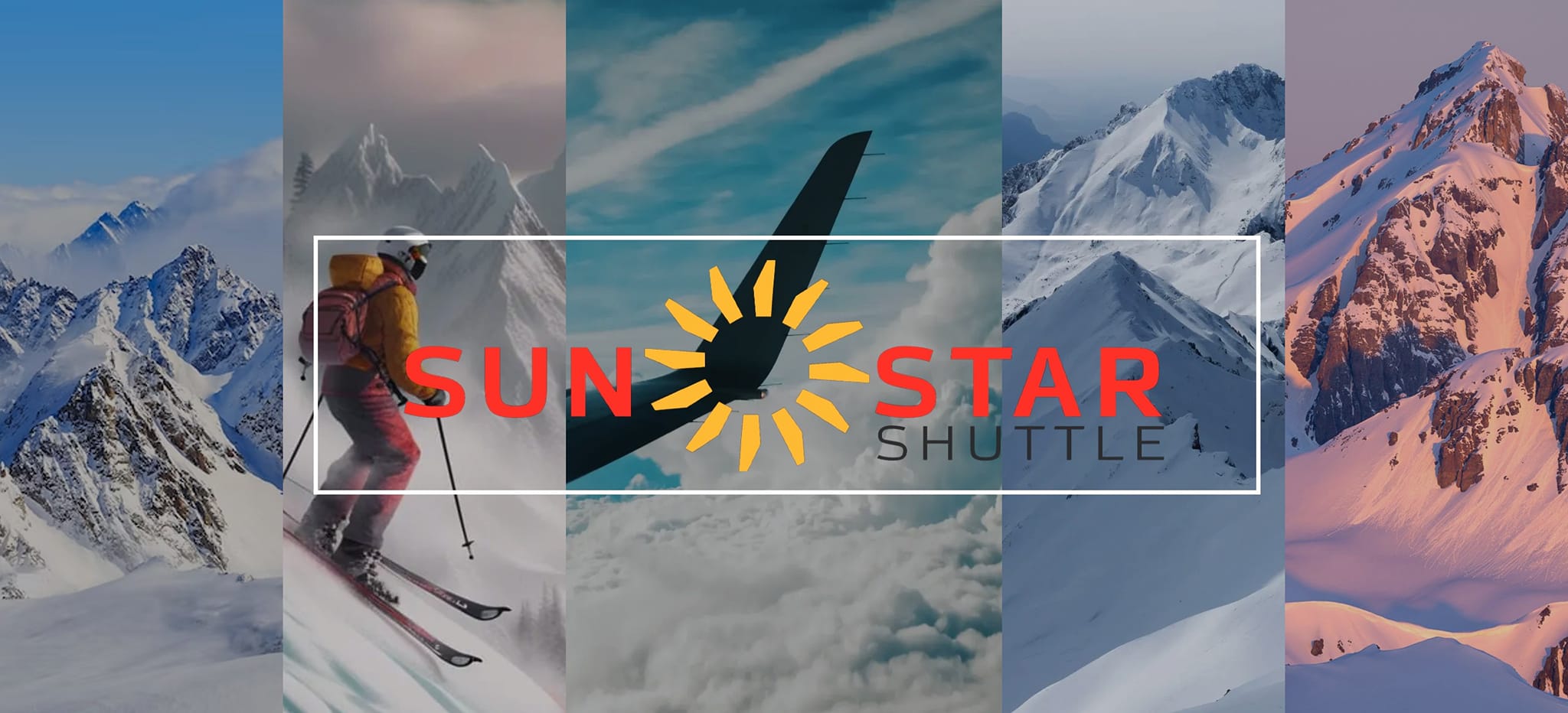 sun star shuttle ski logo sun star shuttle ski logo
