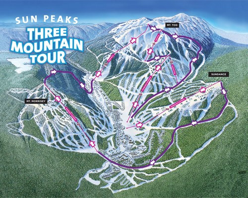 Three Mountain Tour at Sun Peaks Resort