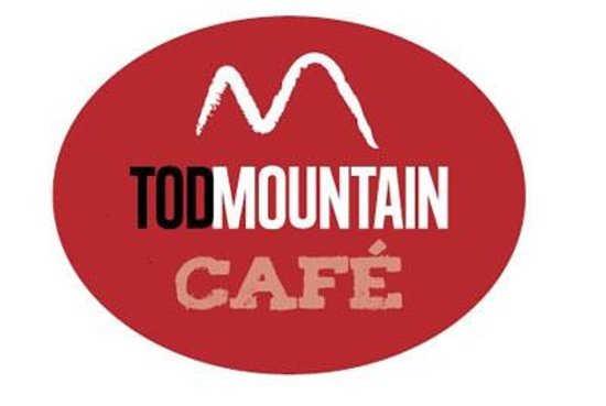 Tod Mountain Cafe logo - best Sun Peaks coffee?