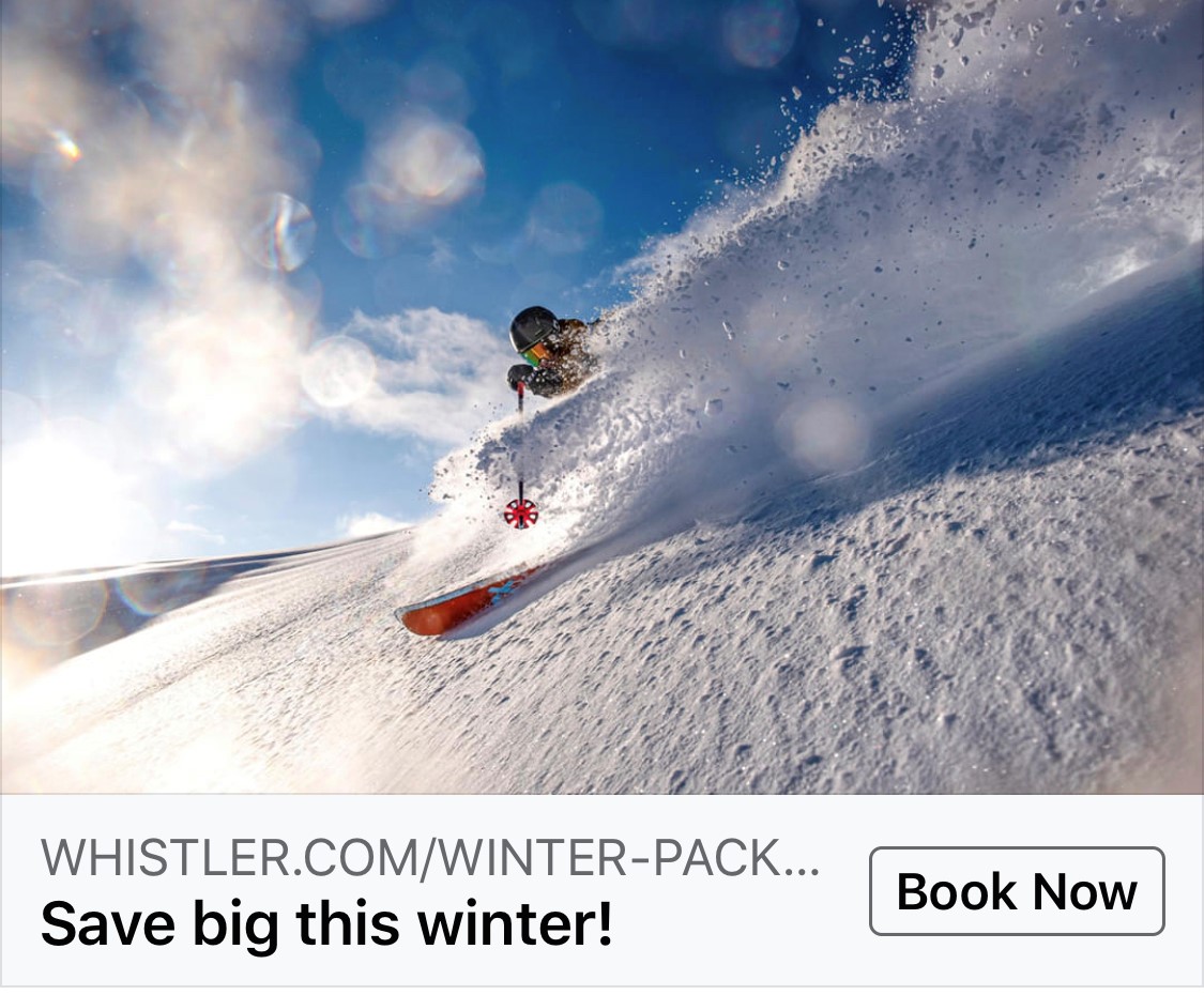 Whistler 2019/20 Stay & Ski Package Special Offers