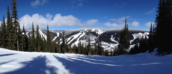 Beautiful day at Sun Peaks Resort