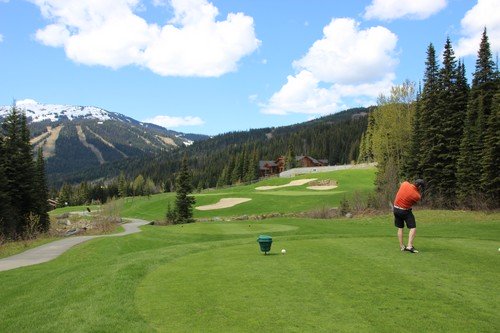 Spectacular views and greens at Sun Peaks Resort Golf Courses