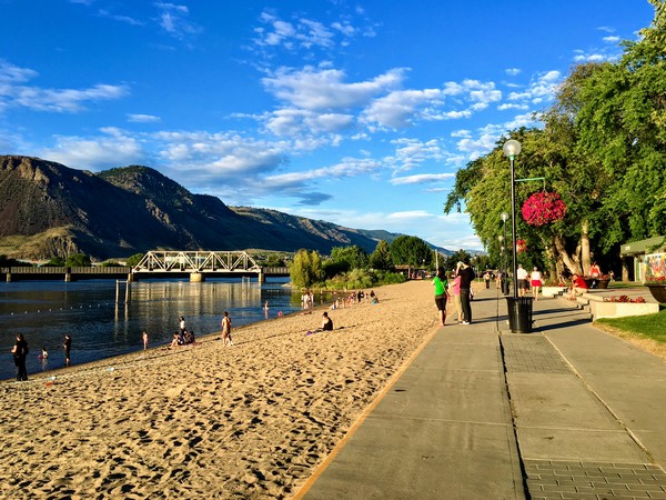 Nearest & Best Sun Peaks Beach - Riverside Park - photo by @Putsky88