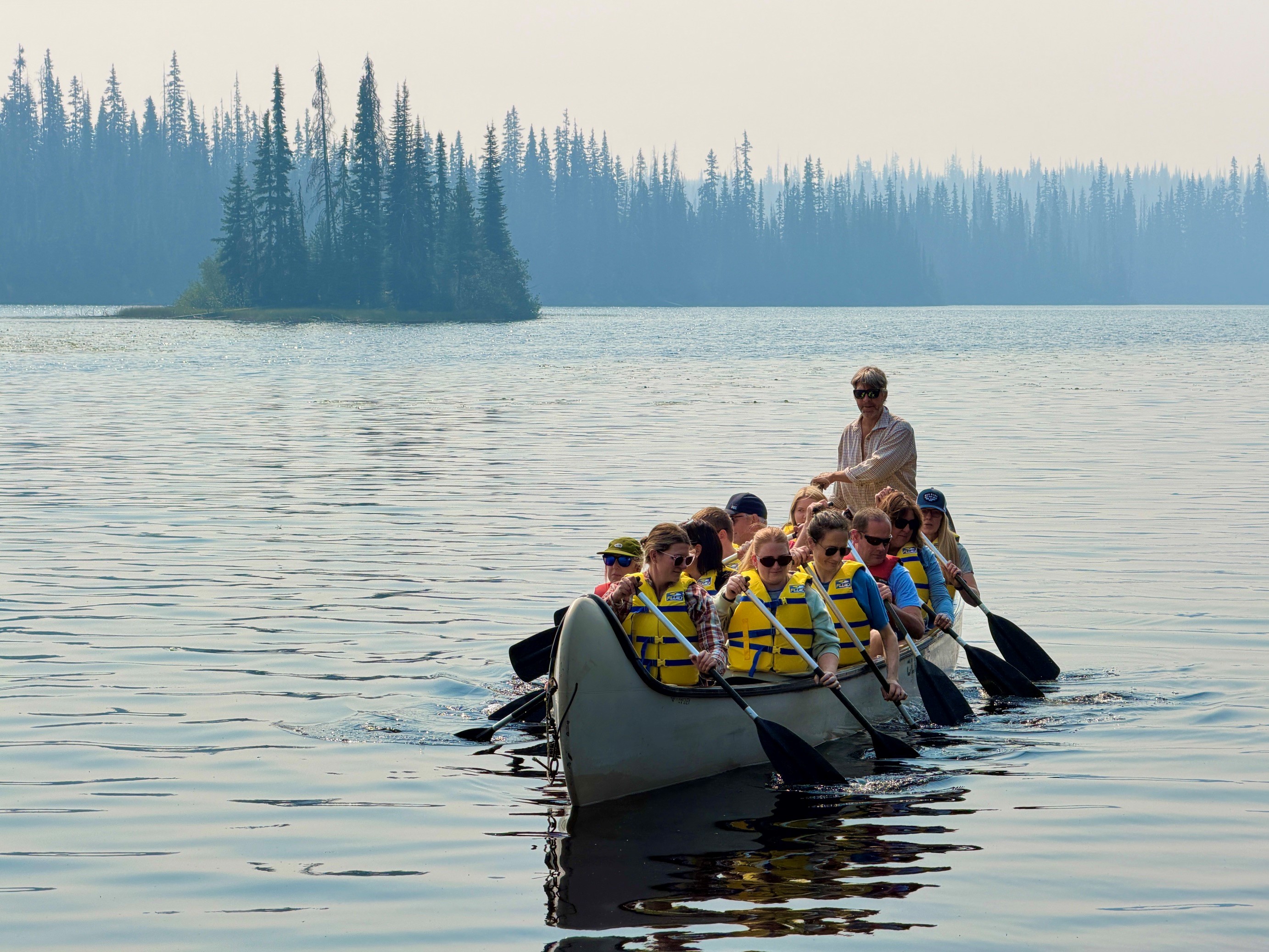 Sun Peaks voyageur canoe tours are back