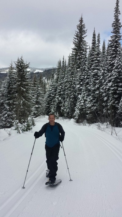 Snowshoeing at Sun Peaks